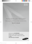 Samsung MM-D320 Uživatelsk&aacute; přiručka