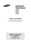 Samsung SP-46L5H Uživatelsk&aacute; přiručka