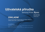 Samsung CLX-4195FN  Barevná multifunkční tiskárna (18 / 18 ppm) Uživatelská přiručka