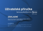 Samsung Xpress M2070  Černobílá multifunkční tiskárna (20 ppm) Uživatelská přiručka