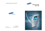 Samsung SGH-X120 Priručnik za korisnike