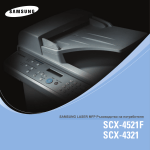Samsung SCX-4321 Наръчник за потребителя