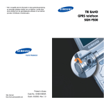 Samsung SGH-V200 User Manual