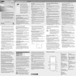 Samsung E1050 User Manual