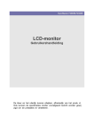 Samsung F2380M
23" LCD monitor User Manual