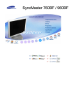 Samsung 760BF User Manual