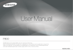 Samsung P800 User Manual