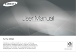 Samsung NV24HD User Manual