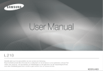 Samsung L210 User Manual