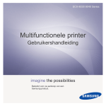 Samsung A3 Zwart/ Wit Multifunction 8030ND User Manual