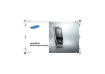 Samsung SGH-E830 Manuel de l'utilisateur