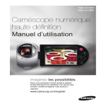 Samsung HMX-R10BP Manuel de l'utilisateur