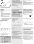 Samsung Bluetooth Mono Headset(HM5100) Manuel de l'utilisateur