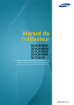 Samsung LED Business Moniteur 24"
(SC650-serie) S24C650MW Manuel de l'utilisateur