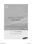 Samsung Aspirateur tra&icirc;neau Compact SC5400, 2100 W Manuel de l'utilisateur (Windows 7)