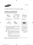 Samsung 7KG Sèche-linge Pompe à Chaleur
DV71F5E0HGW Manuel de l'utilisateur(Cleaning heat filter)