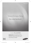 Samsung WF8120SXW Benutzerhandbuch