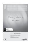 Samsung WF8502NGW Benutzerhandbuch