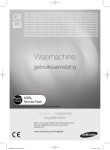 Samsung WF0604ABW Benutzerhandbuch