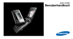 Samsung SGH-G400 Benutzerhandbuch