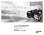 Samsung HMX-H100P Benutzerhandbuch