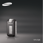 Samsung YP-F2RQ Benutzerhandbuch