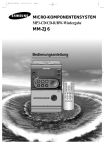 Samsung MM-ZJ6 Benutzerhandbuch