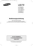 Samsung LW20M22C Benutzerhandbuch