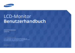 Samsung 34" Ultra-wide Premium Curved Monitor Benutzerhandbuch