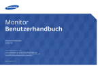 Samsung 24" Curved Monitor 
mit mattschwarzem Korpus
 Benutzerhandbuch