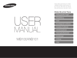 Samsung WB100 Benutzerhandbuch