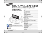 Samsung CE109MTST Benutzerhandbuch