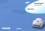 Samsung SF-515 Benutzerhandbuch
