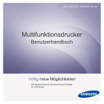 Samsung SCX-5835NX
Monolaser
Multifunktionsgerät
 Benutzerhandbuch