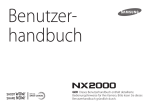 Samsung NX2000 Benutzerhandbuch