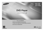 Samsung DVD-C550 Hướng dẫn sử dụng