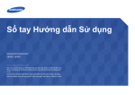 Samsung EB48D Hướng dẫn sử dụng