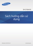 Samsung SM-E700H Hướng dẫn sử dụng