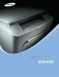 Samsung SCX-4100 Hướng dẫn sử dụng