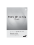 Samsung WA85V3 Hướng dẫn sử dụng