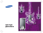 Samsung Samsung F330 คู่มือการใช้งาน