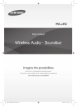 Samsung Wireless SOUNDBAR HW-J450 用戶手冊