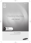 Samsung WD806U4SAWQ/ST User Manual