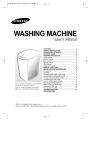 Samsung WA85R3 User Manual