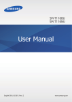 Samsung Galaxy Tab 3 V User Manual