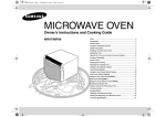 Samsung MR89-S User Manual