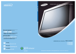 Samsung CT-29A10HRC User Manual