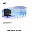 Samsung 932GW User Manual