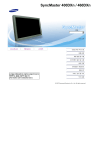 Samsung 400DXN User Manual