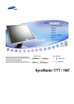 Samsung 177T User Manual